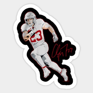 Christian Mccaffrey Superstar Pose Sticker